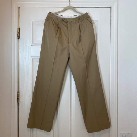 Men's Khaki Pants, Lightweight for Summer by Car Clothiers of San Fransisco - Picture 1 of 3